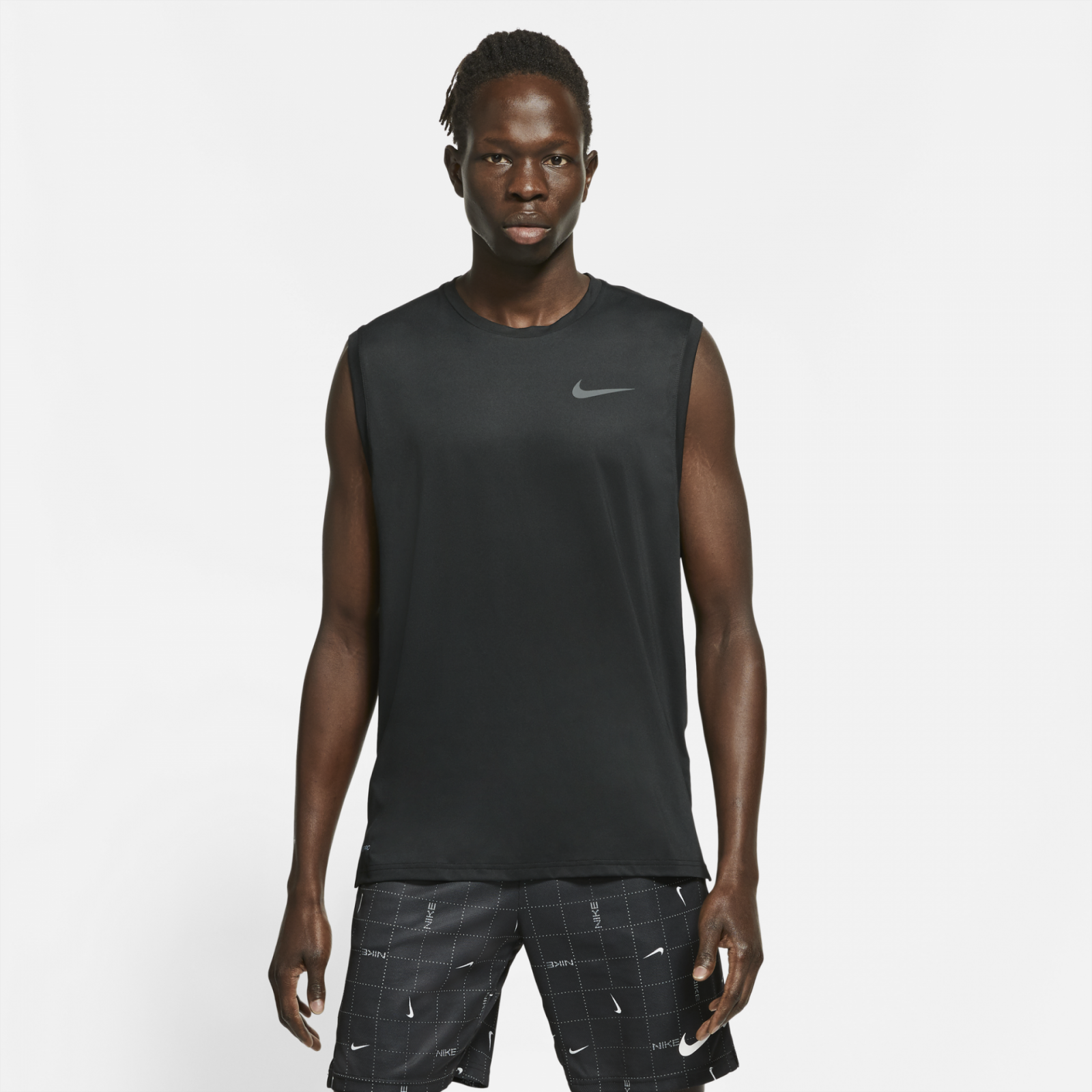 Nike Pro Dri-FIT Czarny Koszulka do treningu męska - Koszulki - Ubrania